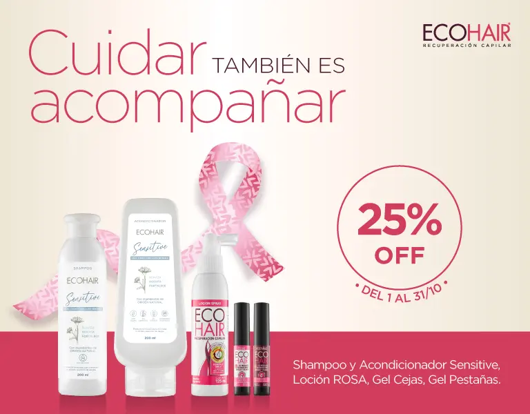 25% off en productos Sensitive - Loción Rosa y Cejas y Pestañas - Octubre 2026 - móvil