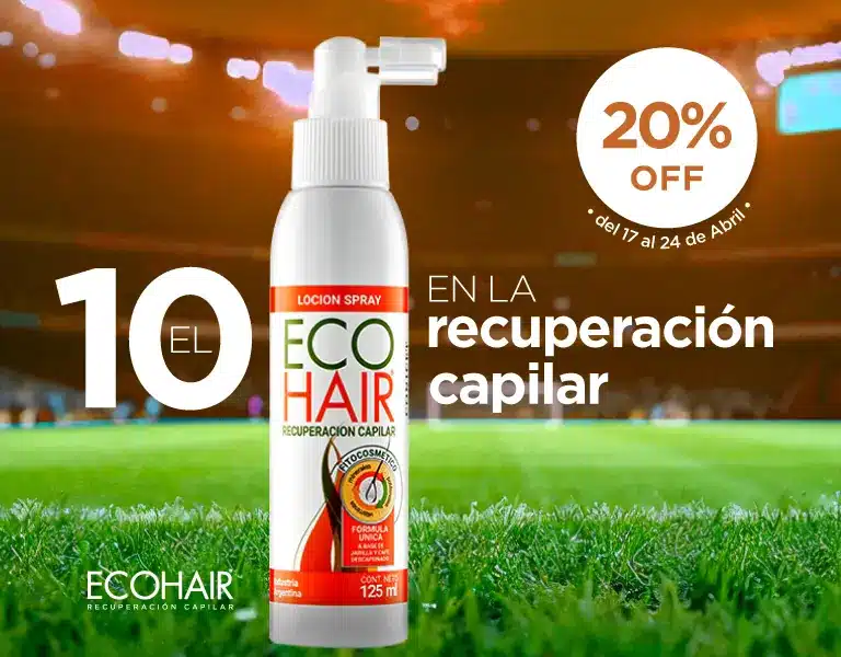 El 10 en recuperación capilar - 20% de descuento - Abril 2026 - Mobile