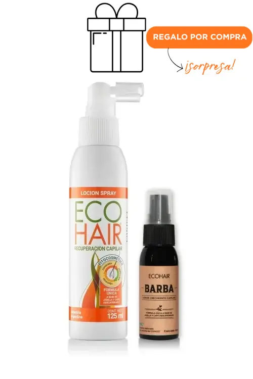 Combo - Loción de 125ml + Barba de 30ml ECOHAIR