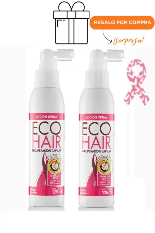 Kit ROSA - 2 loción ECOHAIR Rosa de 125ml
