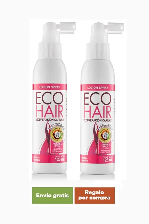 Kit ROSA - 2 loción ECOHAIR Rosa de 125ml