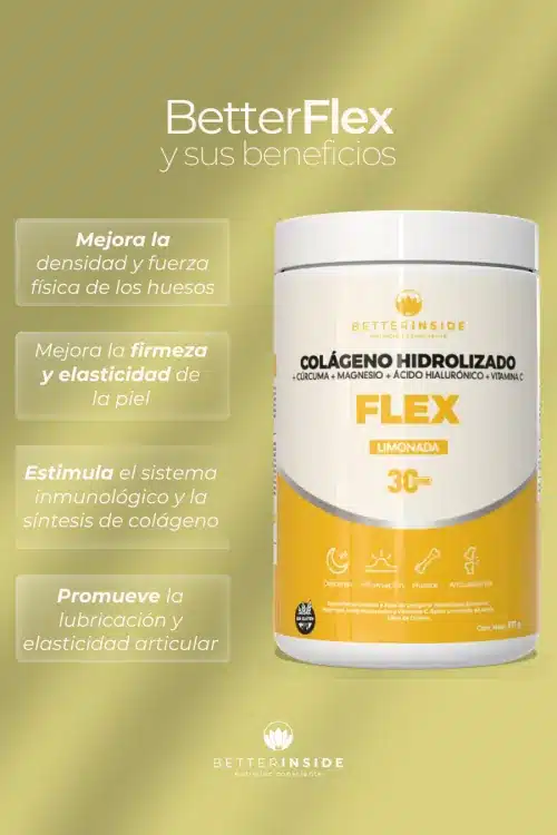 Better Flex - Beneficios - Colágeno Hidrolizado