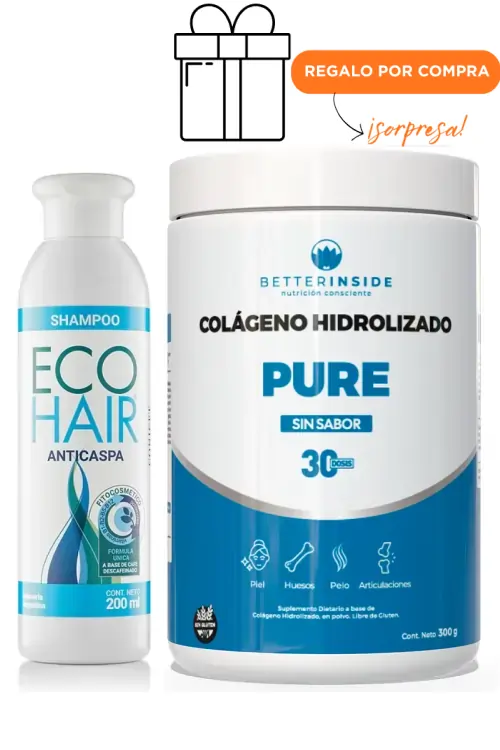 Combo Anticaspa Better Pure + ECOHAIR Shampoo Anticaspa