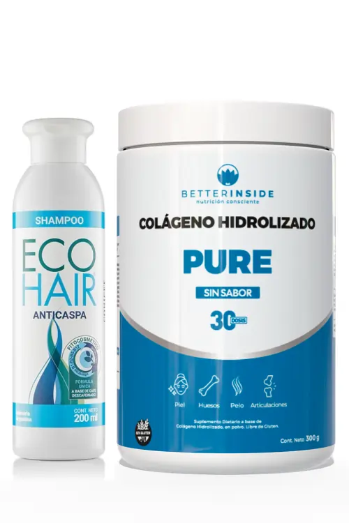 Combo Anticaspa Better Pure + ECOHAIR Shampoo Anticaspa