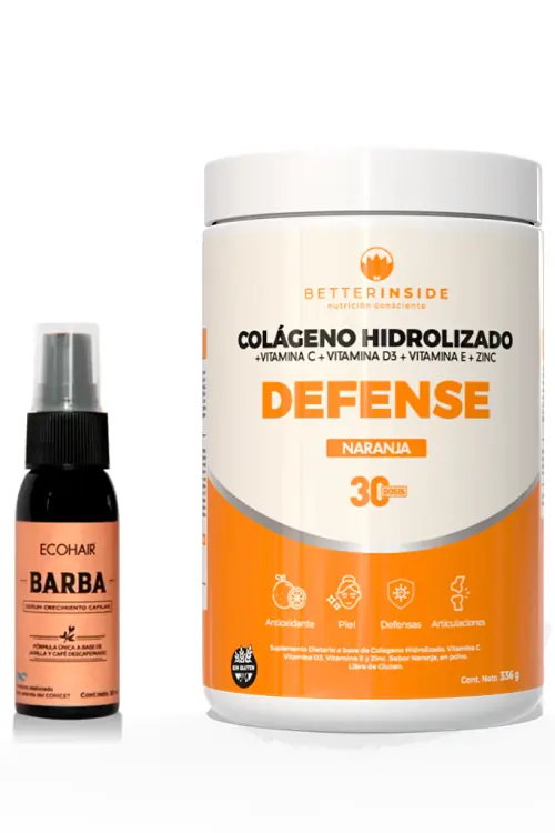 Combo Barba Better Defense + Serum ECOHAIR