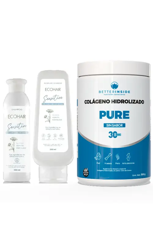 Combo Cuero Cabelludo Sensible Better Pure + ECOHAIR Sensitive
