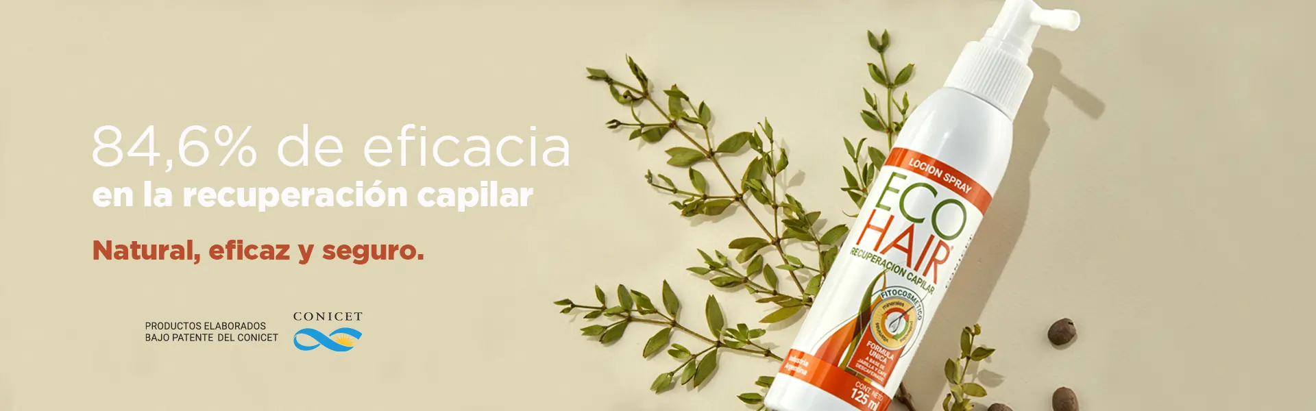 Loción ECOHAIR - Natural, eficaz y seguro - 1920x600