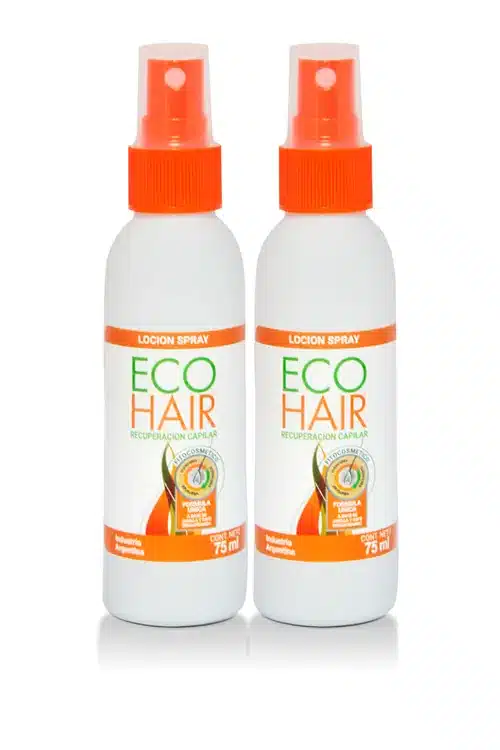 Pack Loción Spray Recuperación Capilar ECOHAIR 75ml x2